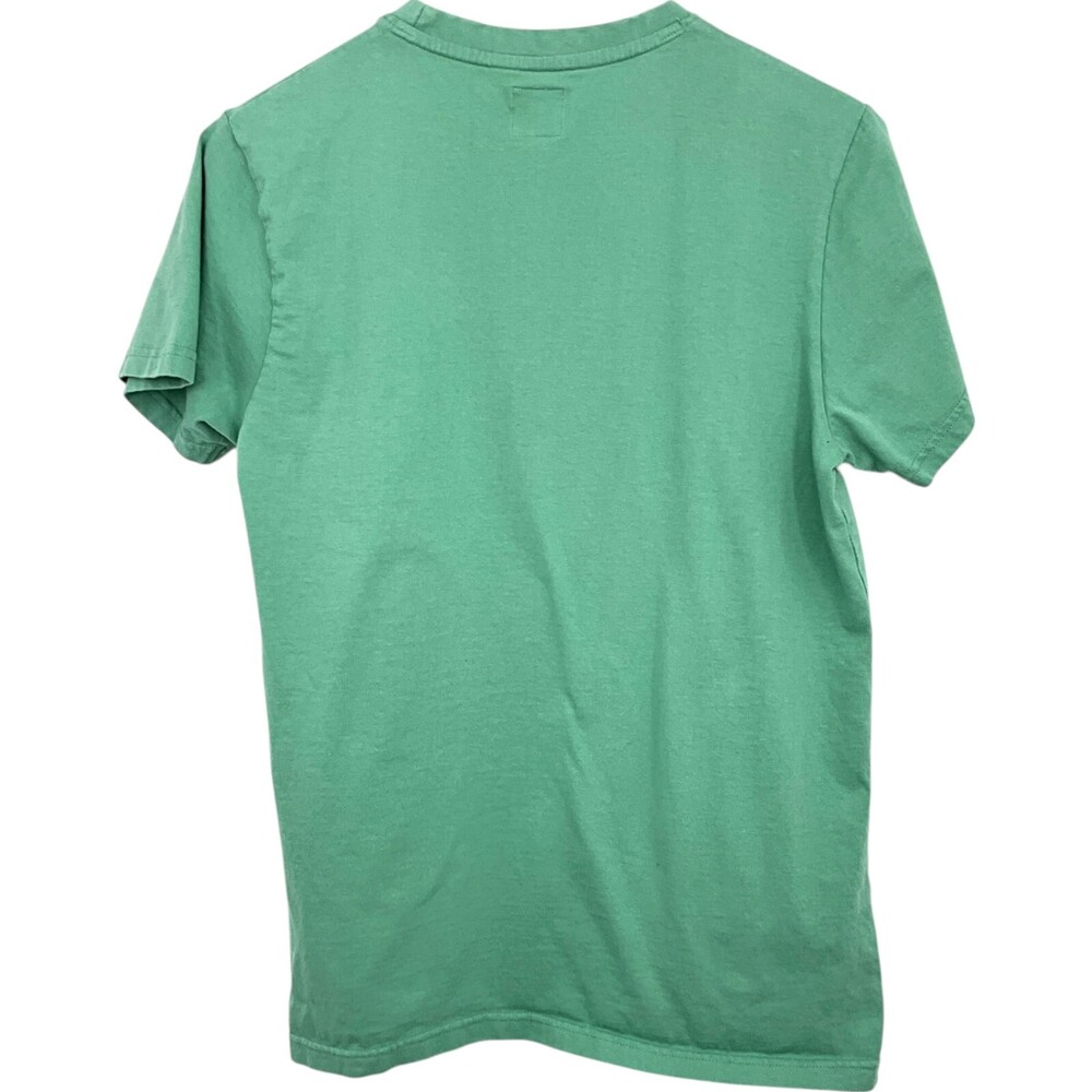WEMOTO Tee Shirt Green Mens Small Crew Lounge Chair Short Sleeve 100% Cotton - Picture 4 of 9